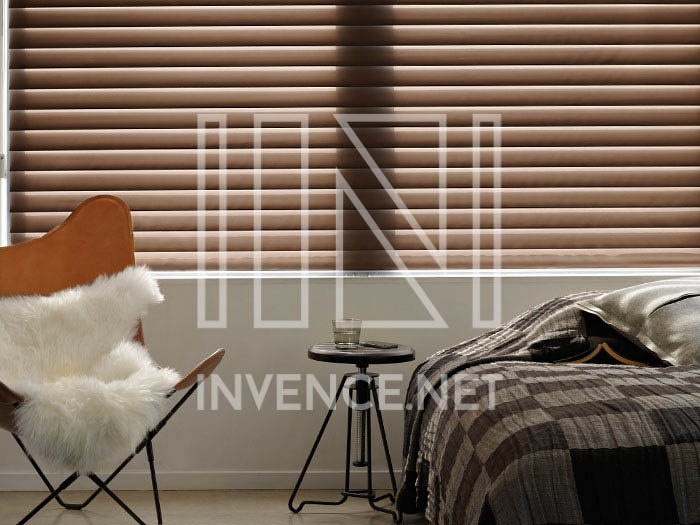 designová roleta Raffinesse hnědá