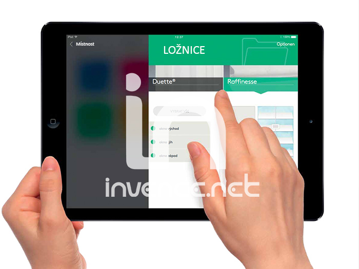 Powerview aplikace pro rolety